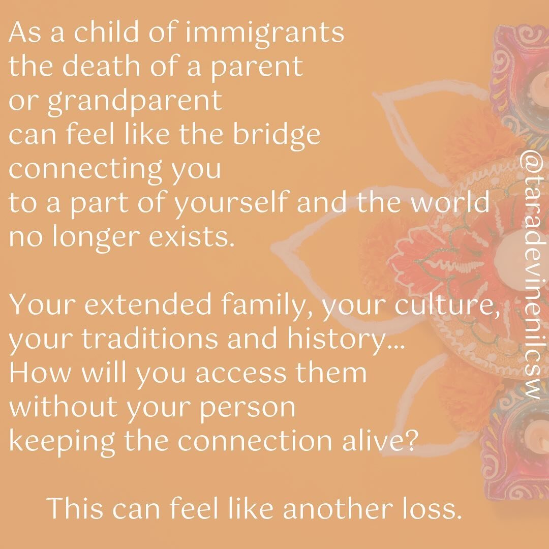 They may have built the bridge, but we can find our own ways to keep the connection going 🤎🪔. 

I&rsquo;m grateful for the many South Asian content creators and businesses sharing ideas and resources for first and second gen&rsquo;s like me who are