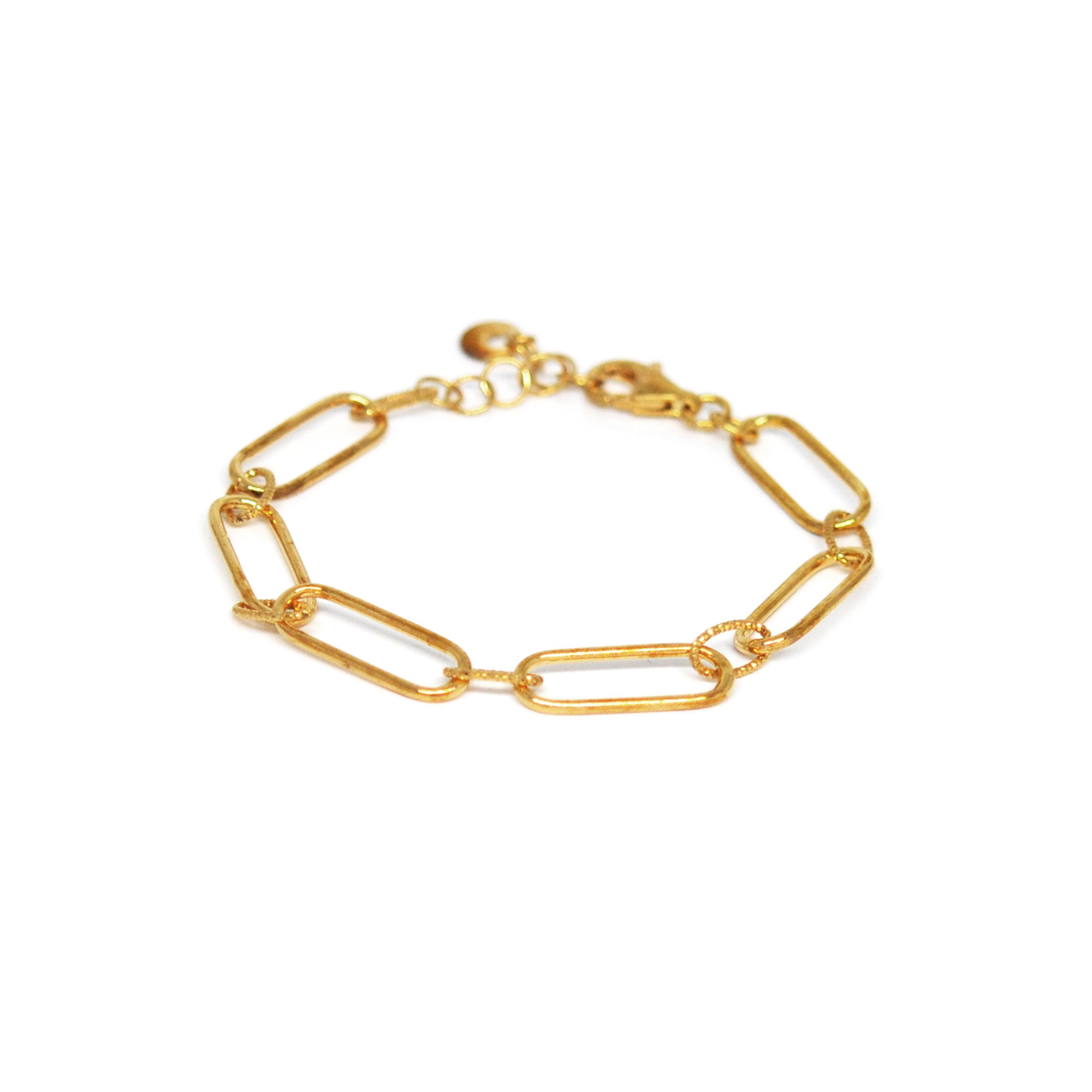 Gold Plated (18k) Sterling Silver Bracelet