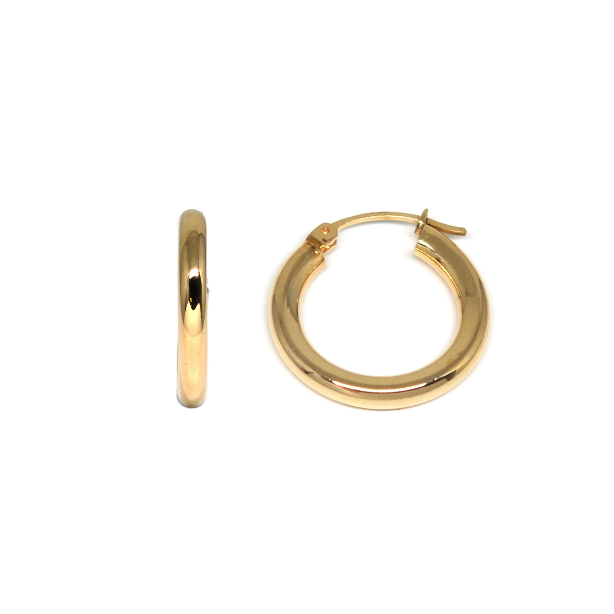 Estate 14K Gold Hoop Earrings