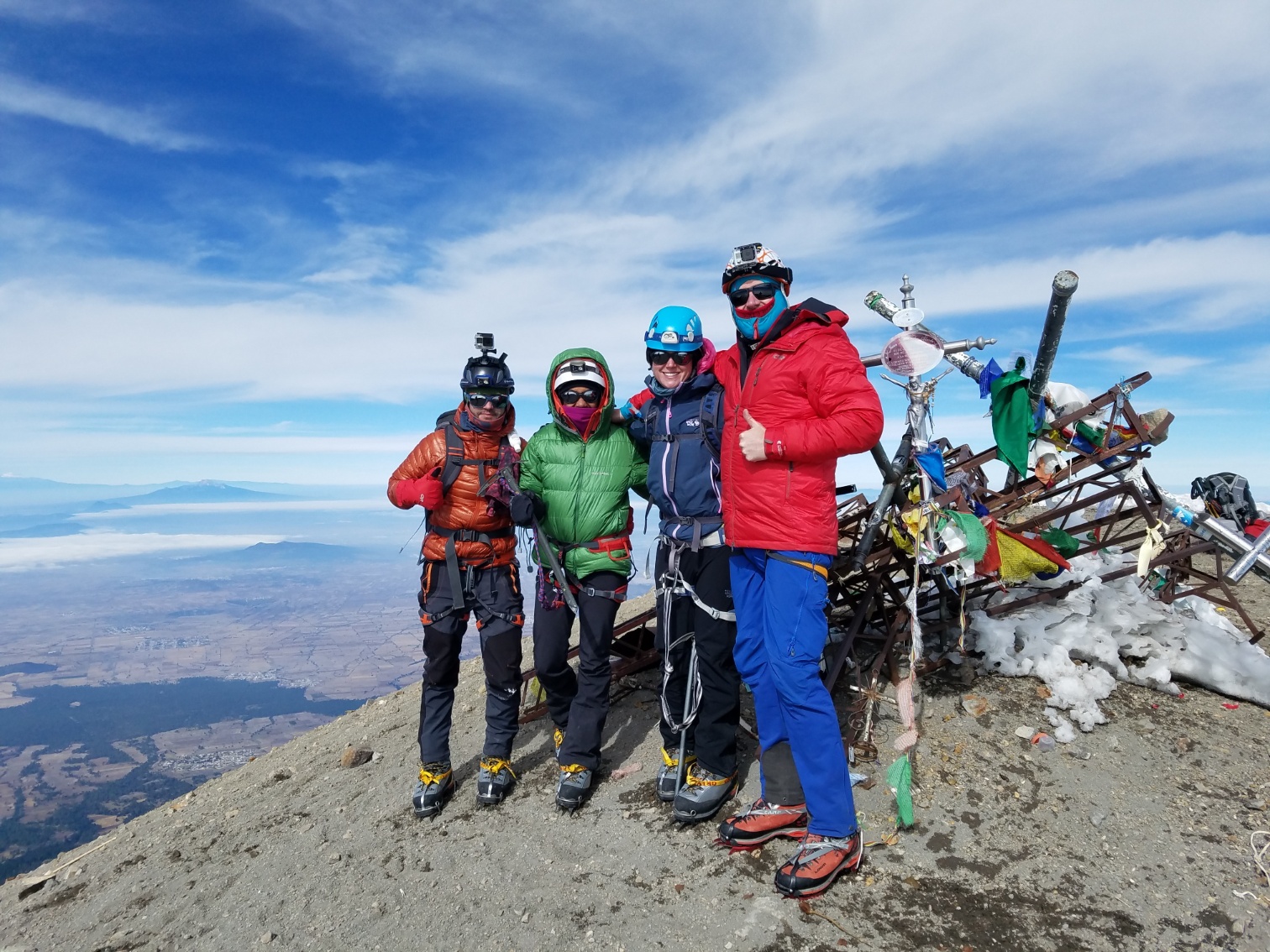 Photo Credit: Unknown (the team at the summit of Pico de Orizaba)