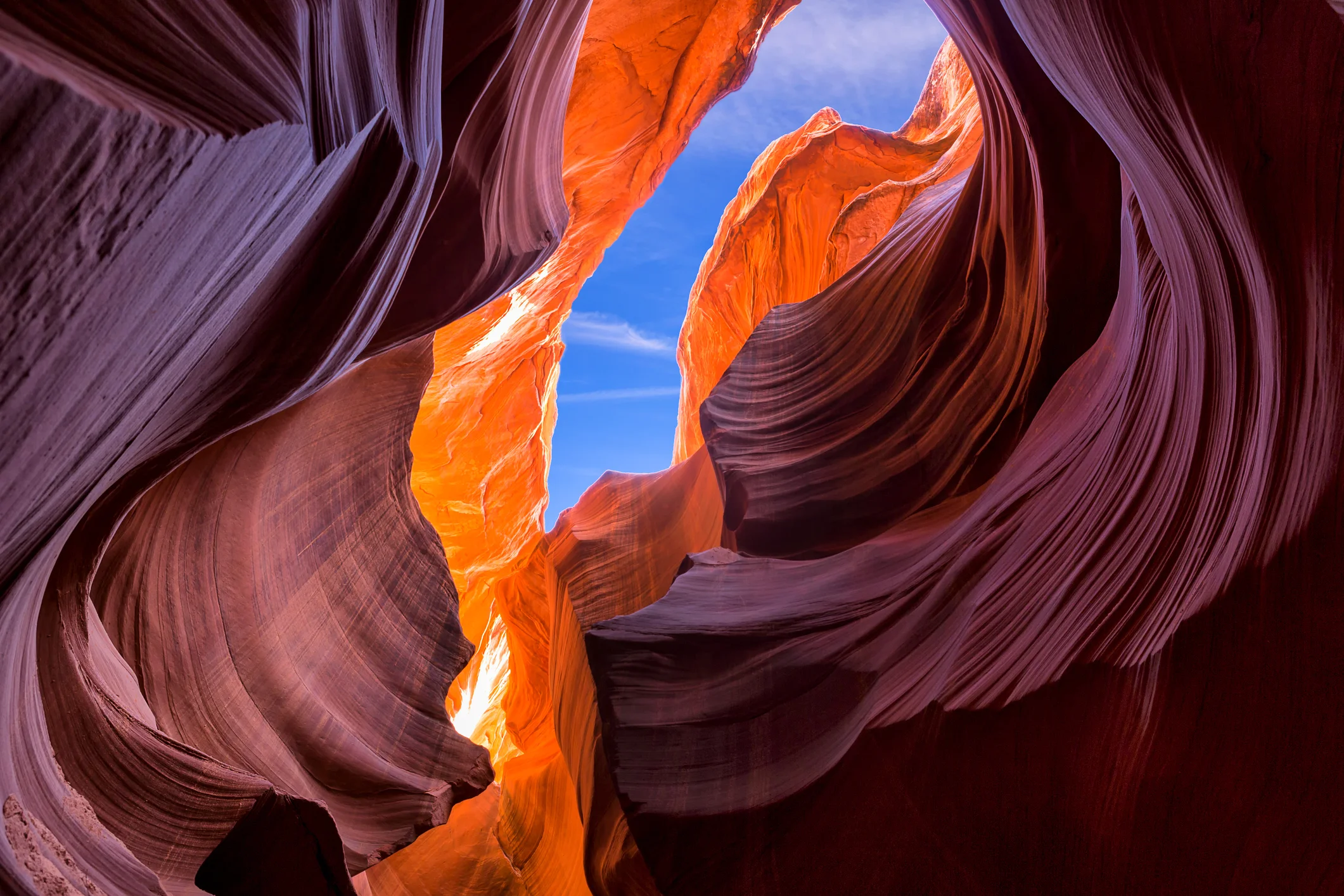 Photo of Lower Antelope Canyon ( Photo credit: Getty Images)