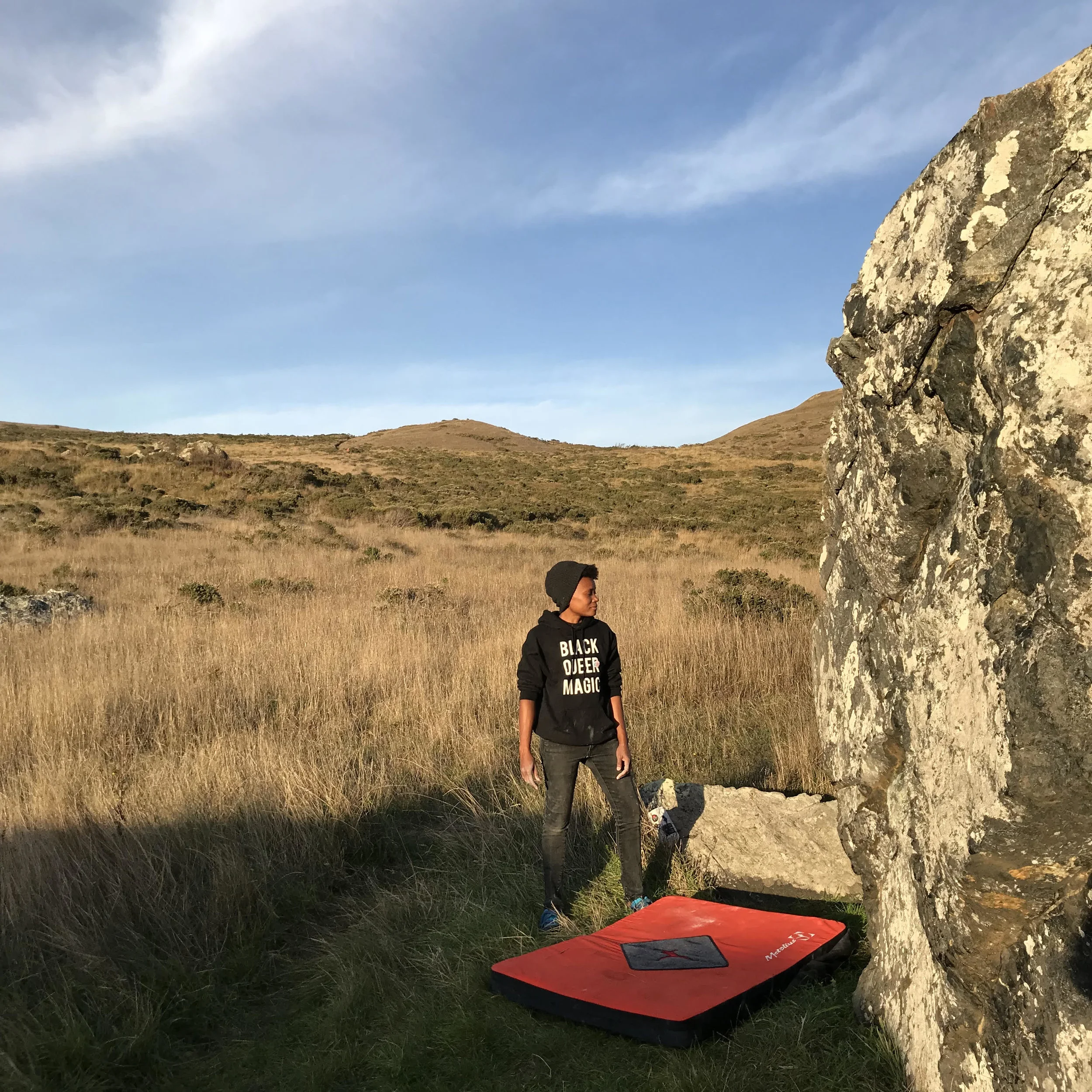 Summer Winston is the founder of The Brown Ascenders, an affinity group that promotes climbing amongst BIPOC. Photo courtesy of Stefanie Wilson