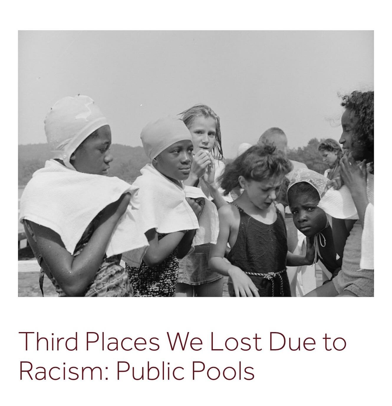 &ldquo;Millions of white Americans who once swam in public for free began to pay rather than swim for free with Black people.&rdquo; &mdash;Heather McGhee

[Link in bio]

#MelaninBaseCamp #DiversifyOutdoors