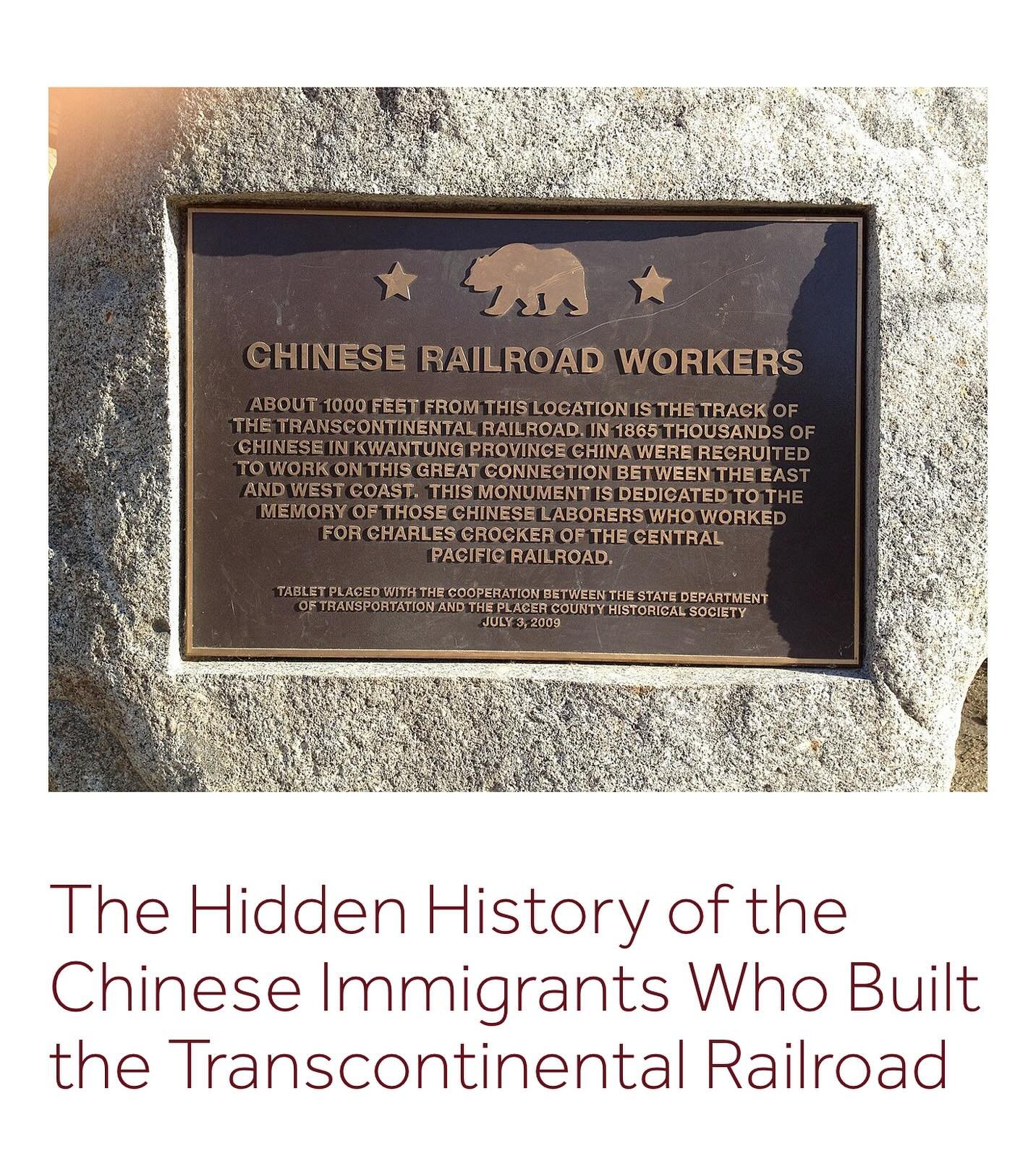 Did you know, coast-to-coast railway travel in the U.S. was made possible by Chinese immigrants? They braved dangerous working conditions for substandard pay to build America&rsquo;s first transcontinental railroad. At the height of the construction,