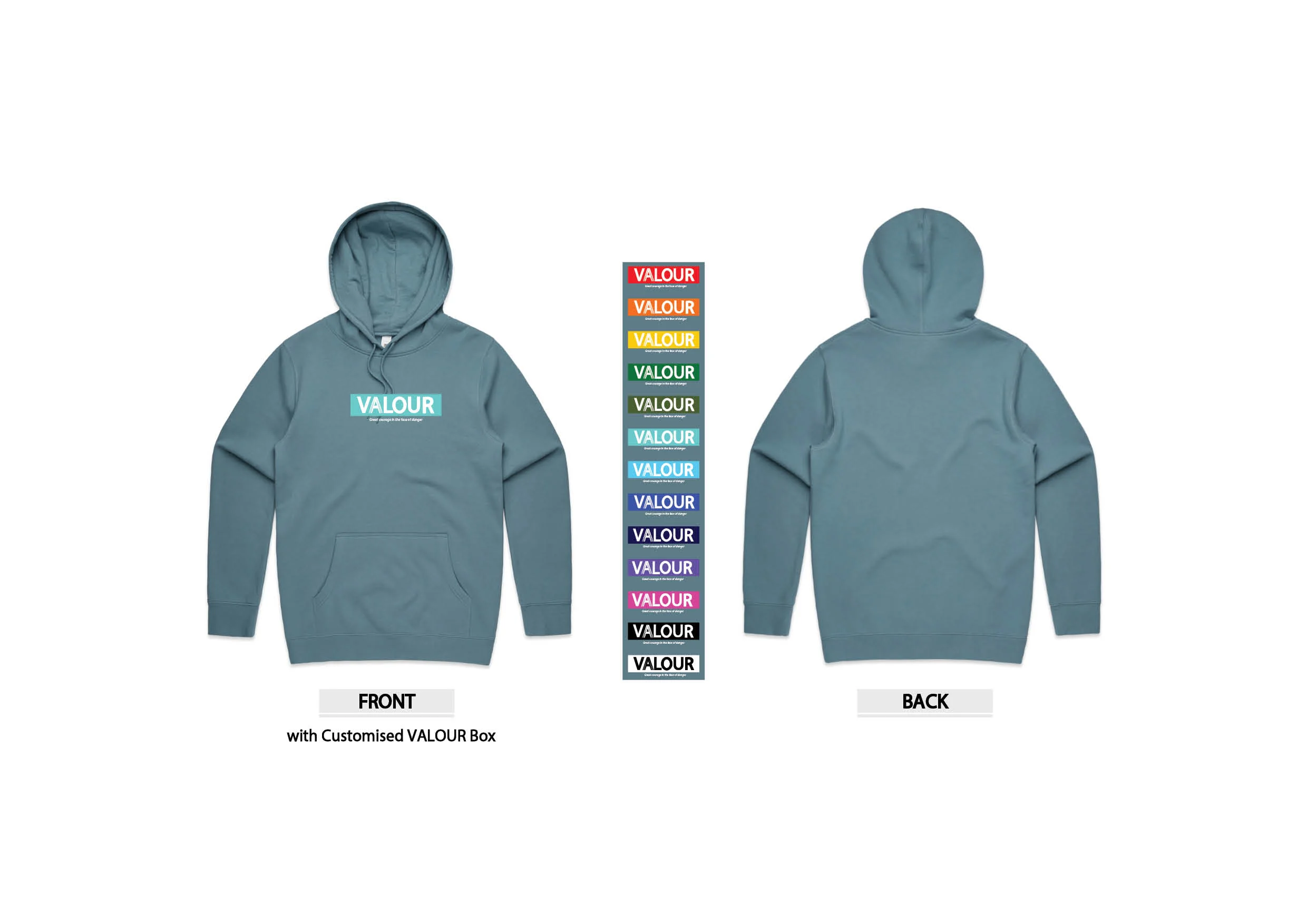 Valour Hoodie (XXS - XS) - PRE SALE