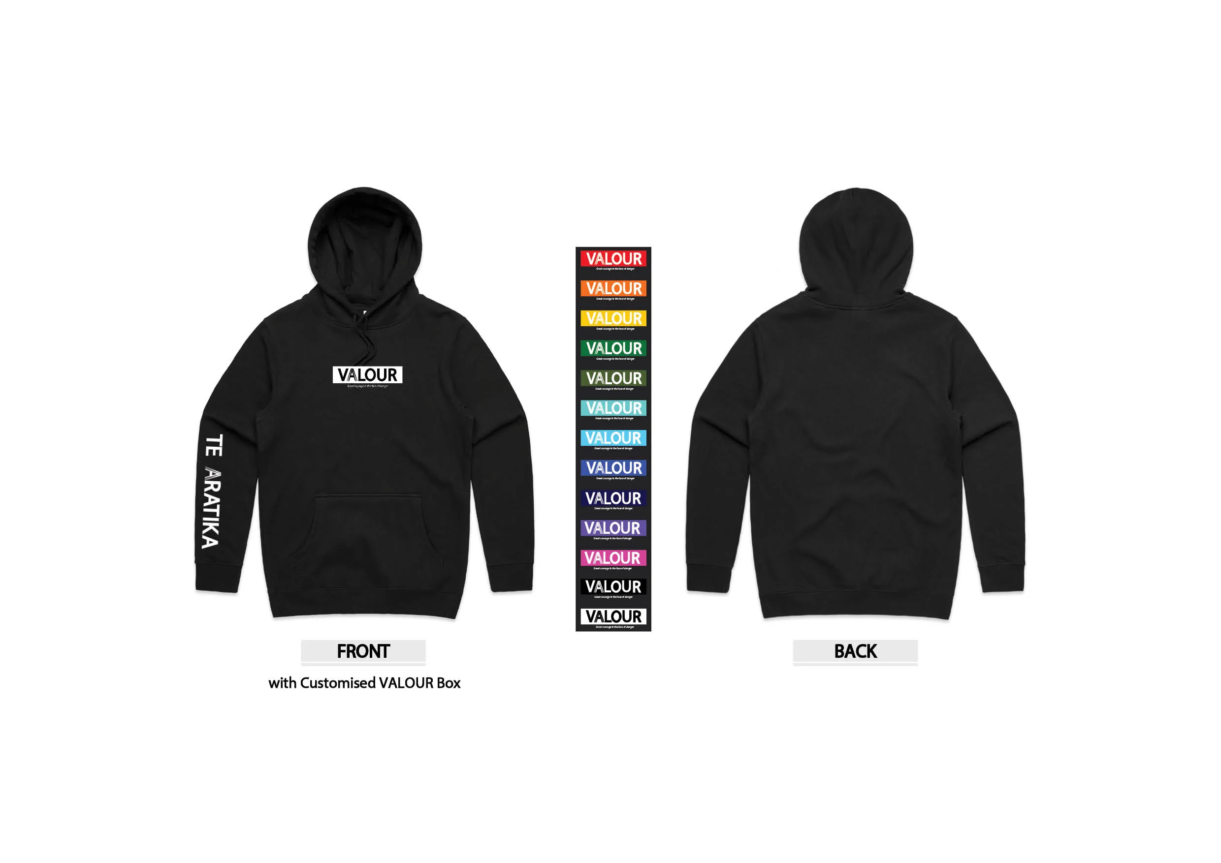 Valour Hood with Te Aratika (XXS - XS) - PRE SALE