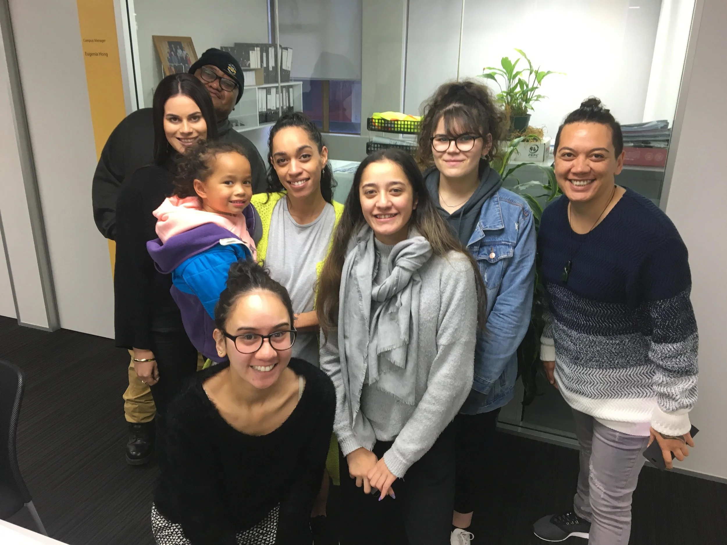 Naia, Summer Loo and Onie go to Whitireia