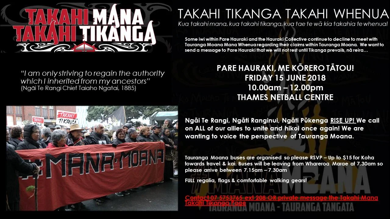 Walk the streets of Hauraki! E ARA E HIKA E!