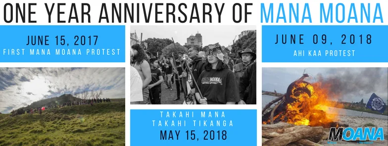 One Year Since the Mauao Mana Moana PROTEST 