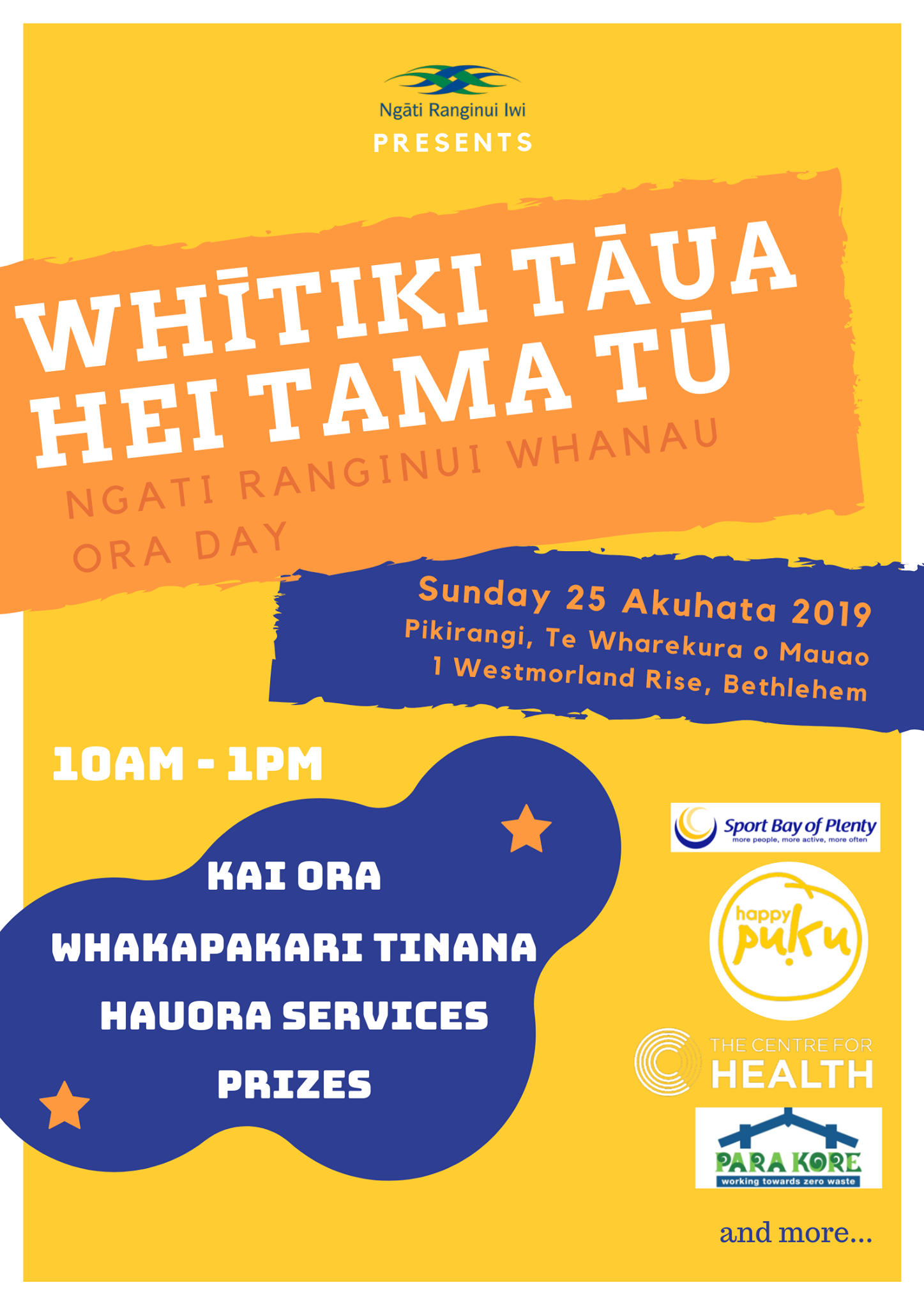 Whītiki Tāua Hei Tama Tū