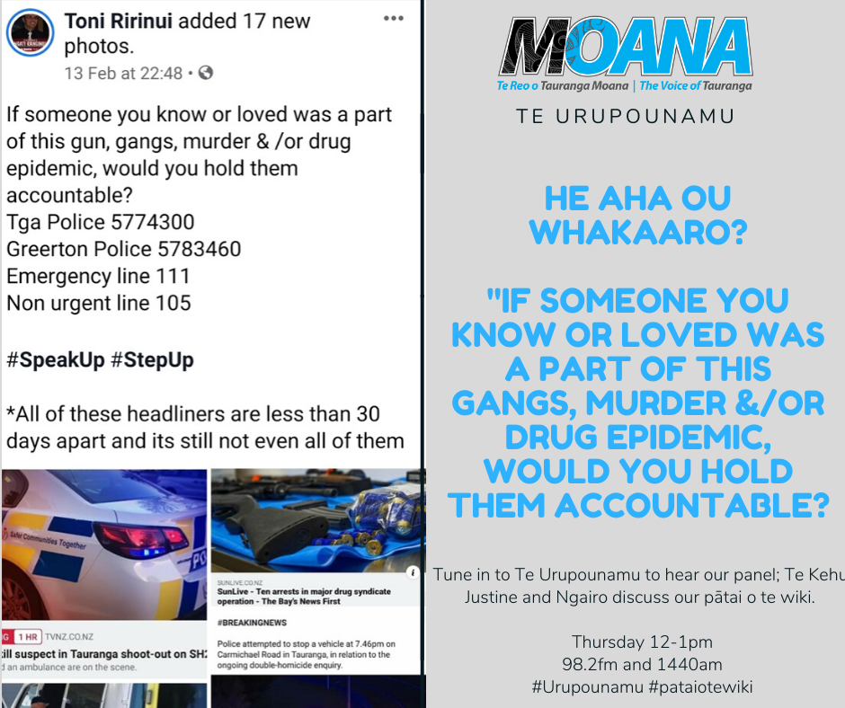 Urupounamu - Holding Loved Ones Accountable