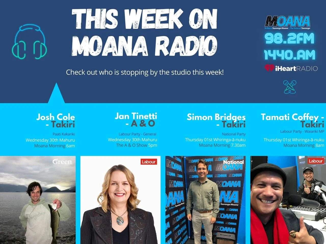 This Week on Moana Radio