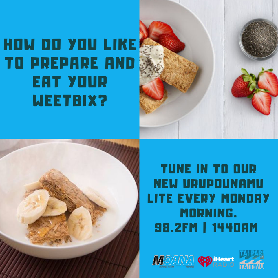 Urupounamu Lite - How Do You Like Your Weetbix?