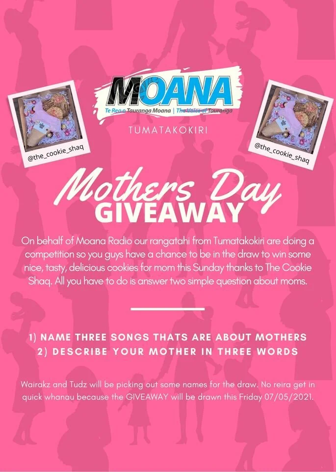 Tūmatakokiri Mother's Day Competition