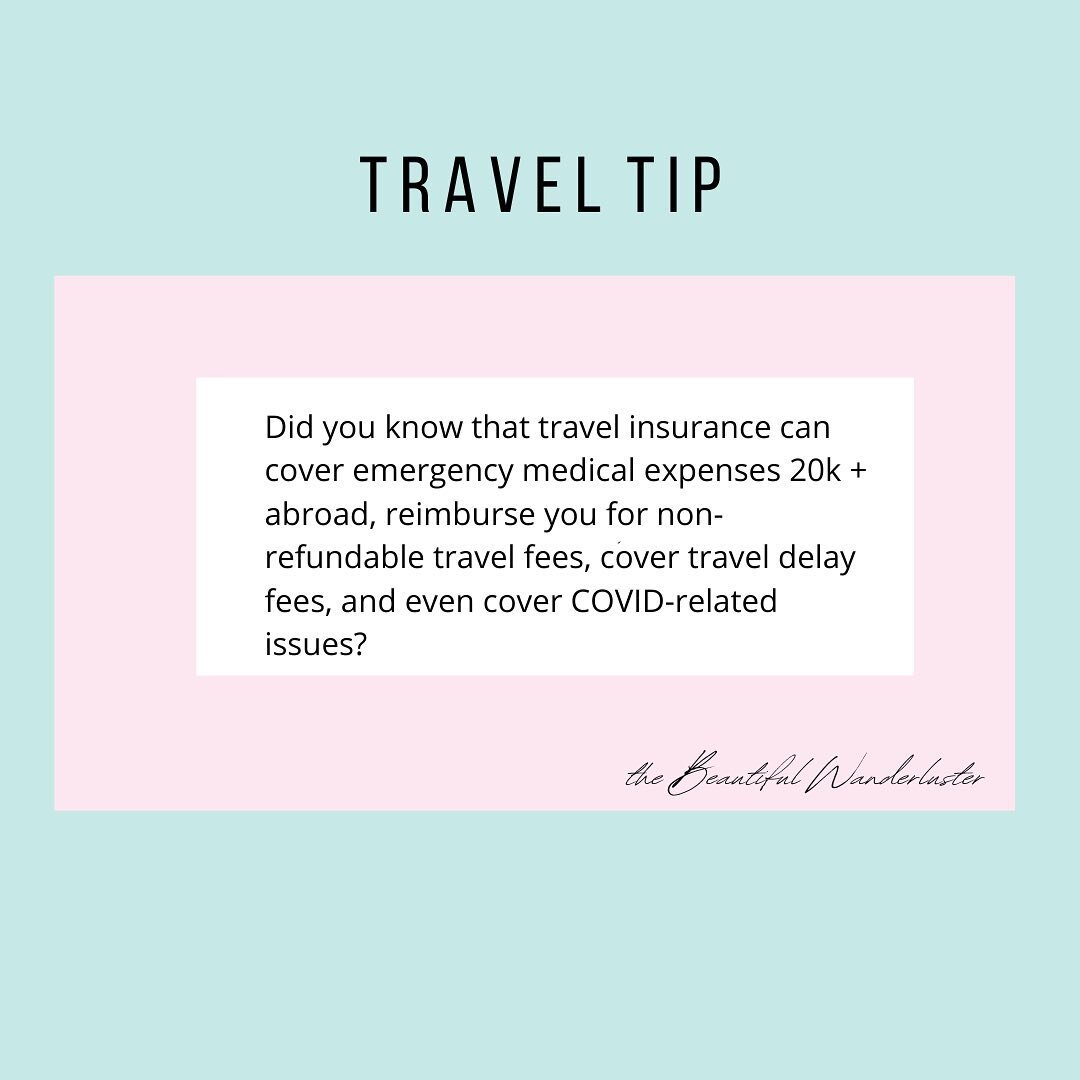 Is travel insurance  worth it? &bull;Some U.S. health providers DO NOT cover doctor visits or emergency procedures abroad. Travel insurance guarantees peace of mind while you&rsquo;re away from home.

A good policy will reimburse for lost or stolen i