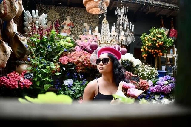  Floral market at  Place Louis Lépine  