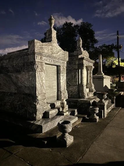   Photo from cemetery tour  