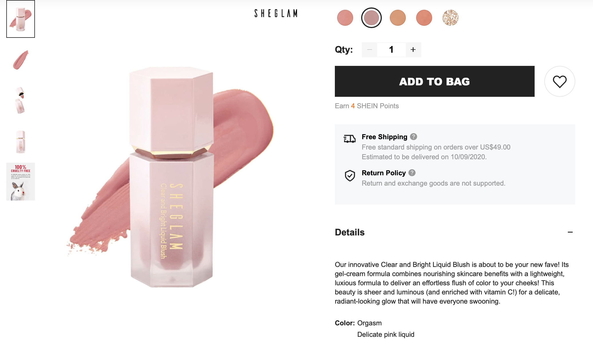 shein liquid blush