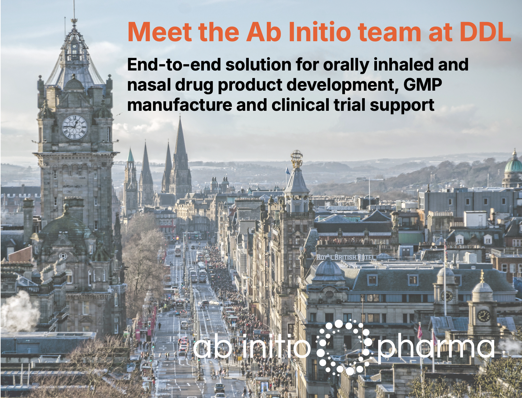 Catch up with the Ab Initio Pharma team at DDL 2025