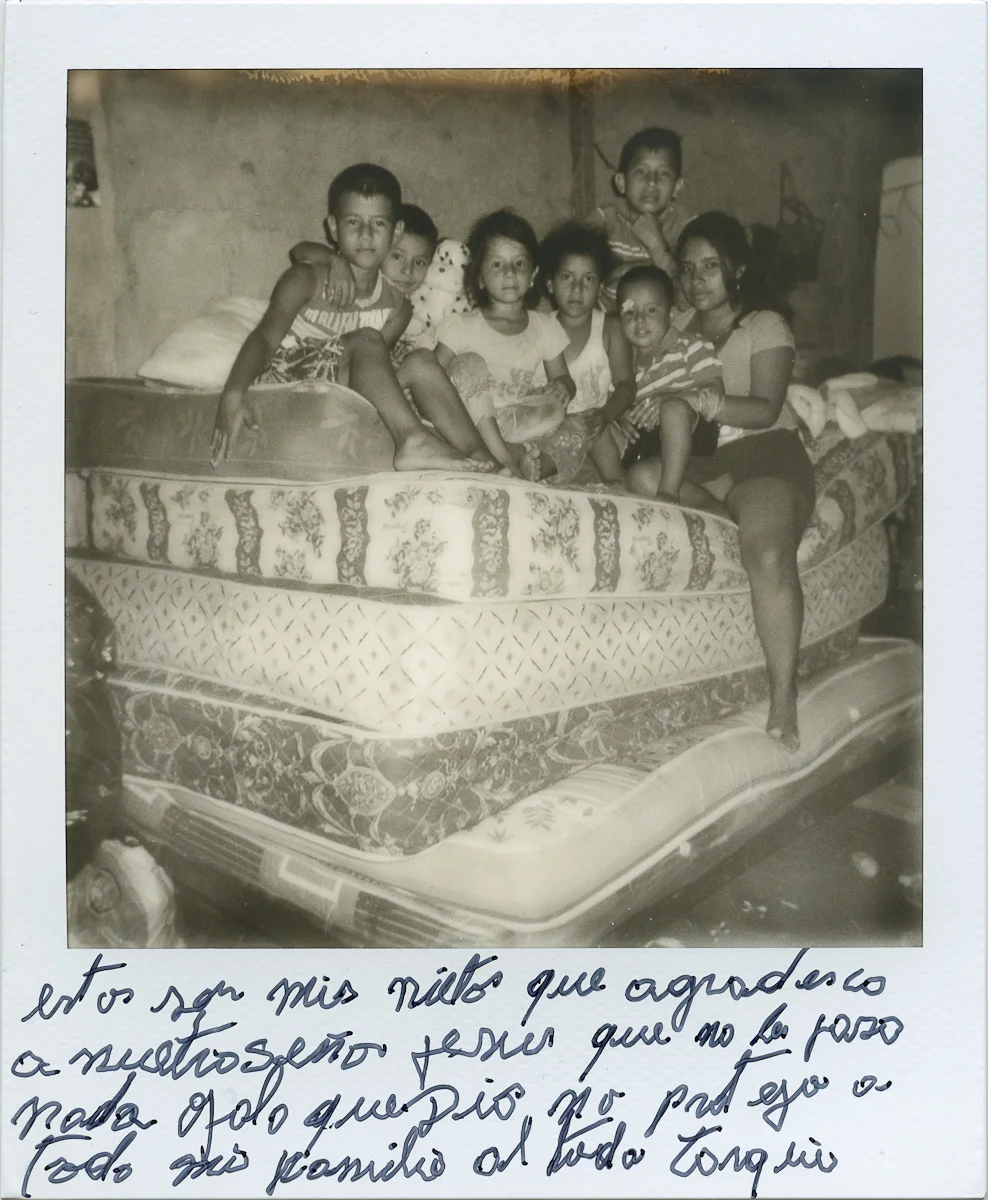 These are my grandchildren and I am thankful to Lord Jesus that nothing happened to them. I hope God will protect my whole family and whole of Tarqui.