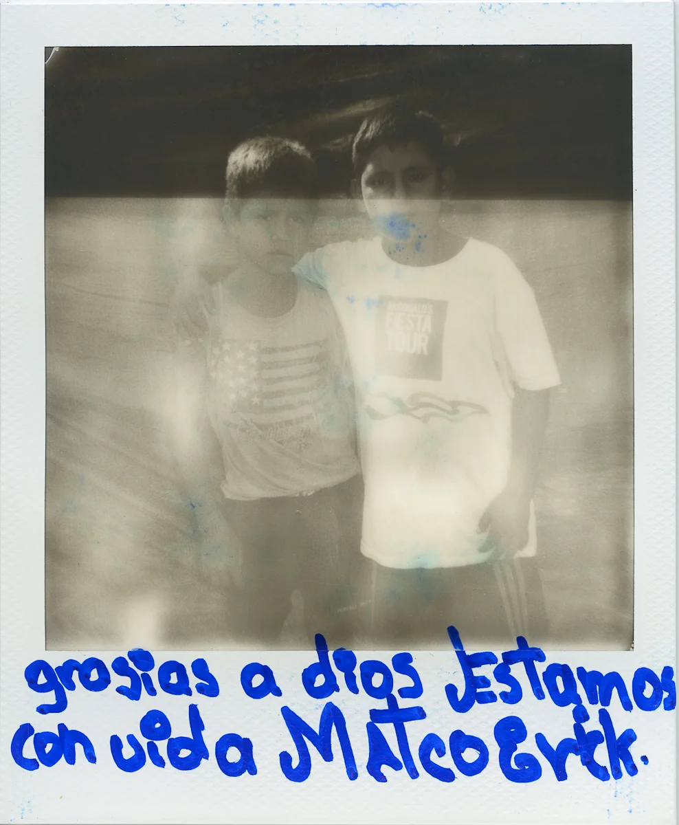 Thanks God we are alive. Mateo & Erick