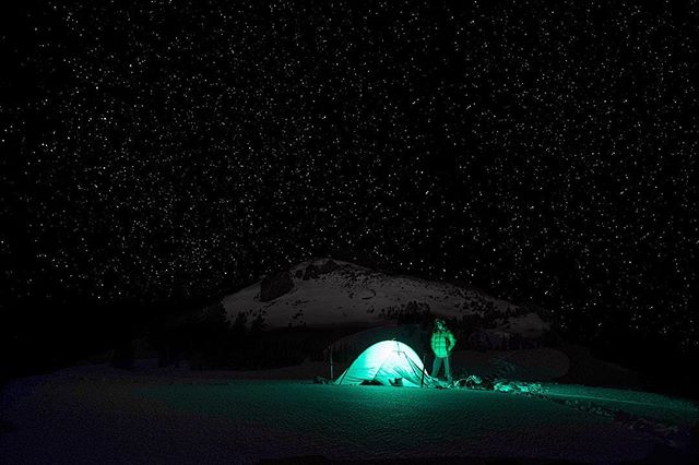 &ldquo;If people sat outside and looked at the stars each night, I&rsquo;ll bet they&rsquo;d live a lot differently.&rdquo; -Bill Watterson, Calvin and Hobbes
________
@theclutteredgearroom and I did a &ldquo;mellow&rdquo; end of winter mountaineerin