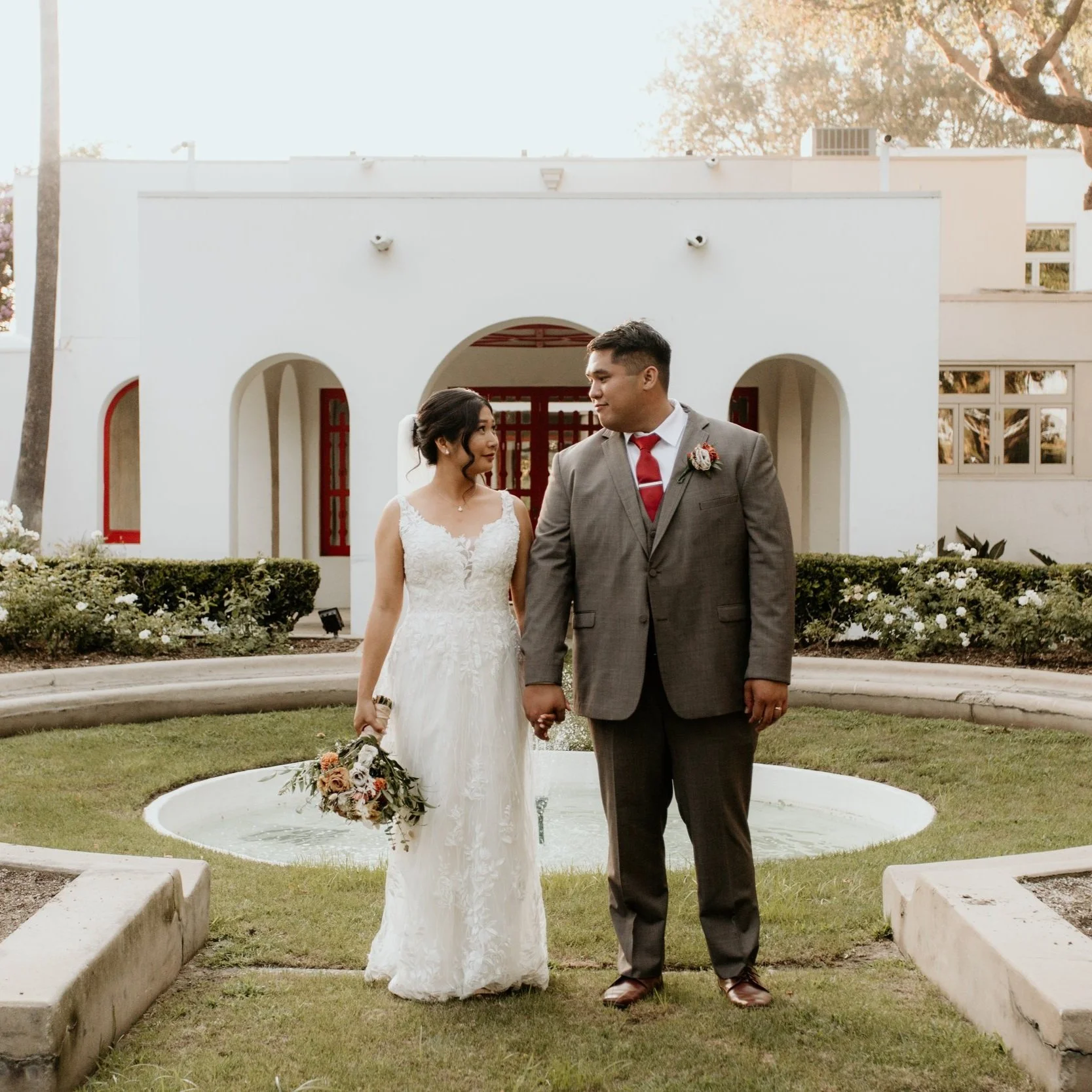 Ei Meren + Josh // Wedding at The Clarke Estate // Santa Fe Springs, California