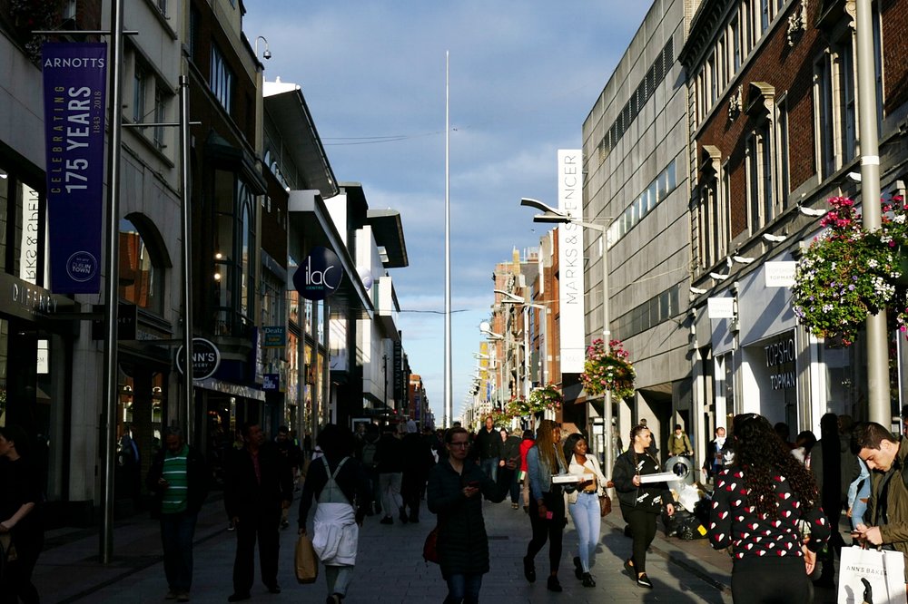 Jervis Street - the Spire
