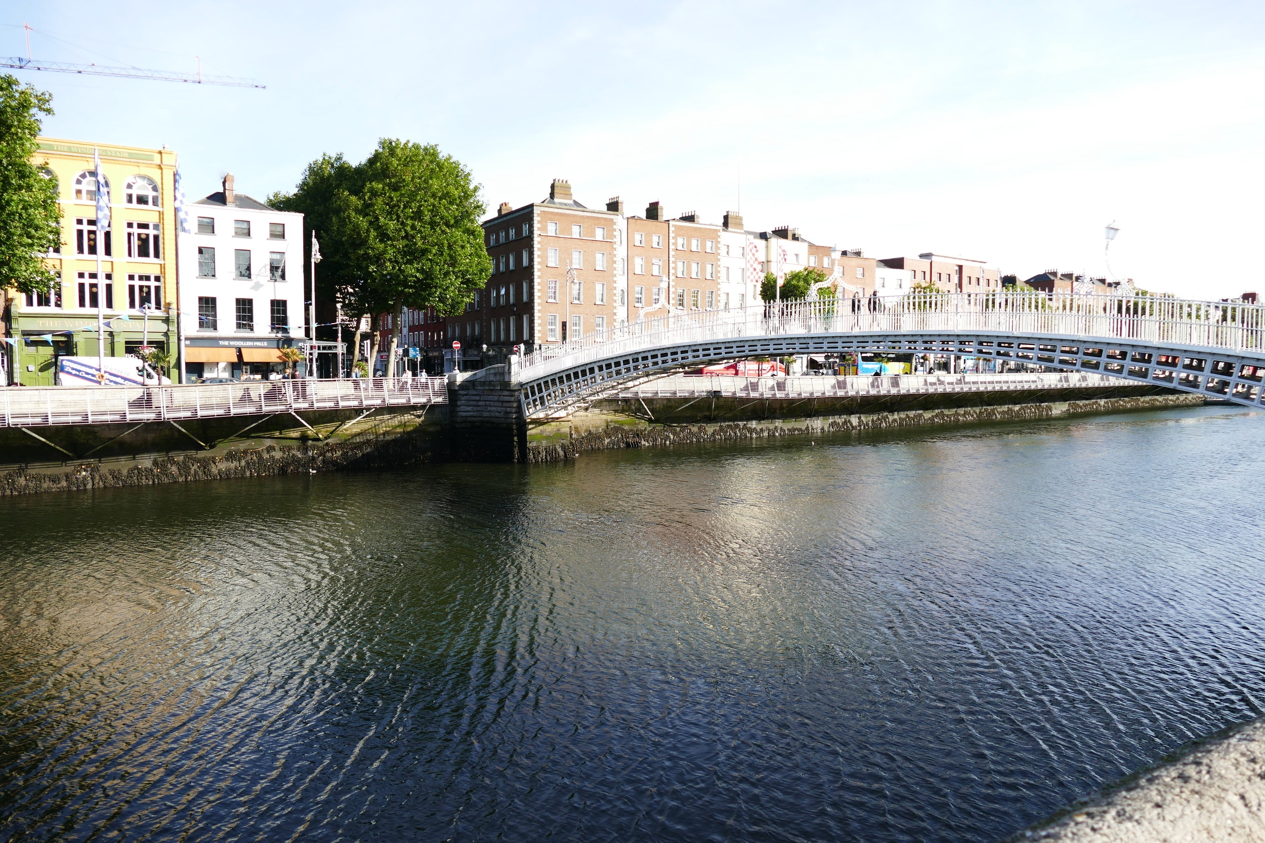 The Liffey - Ha'penny Bridge