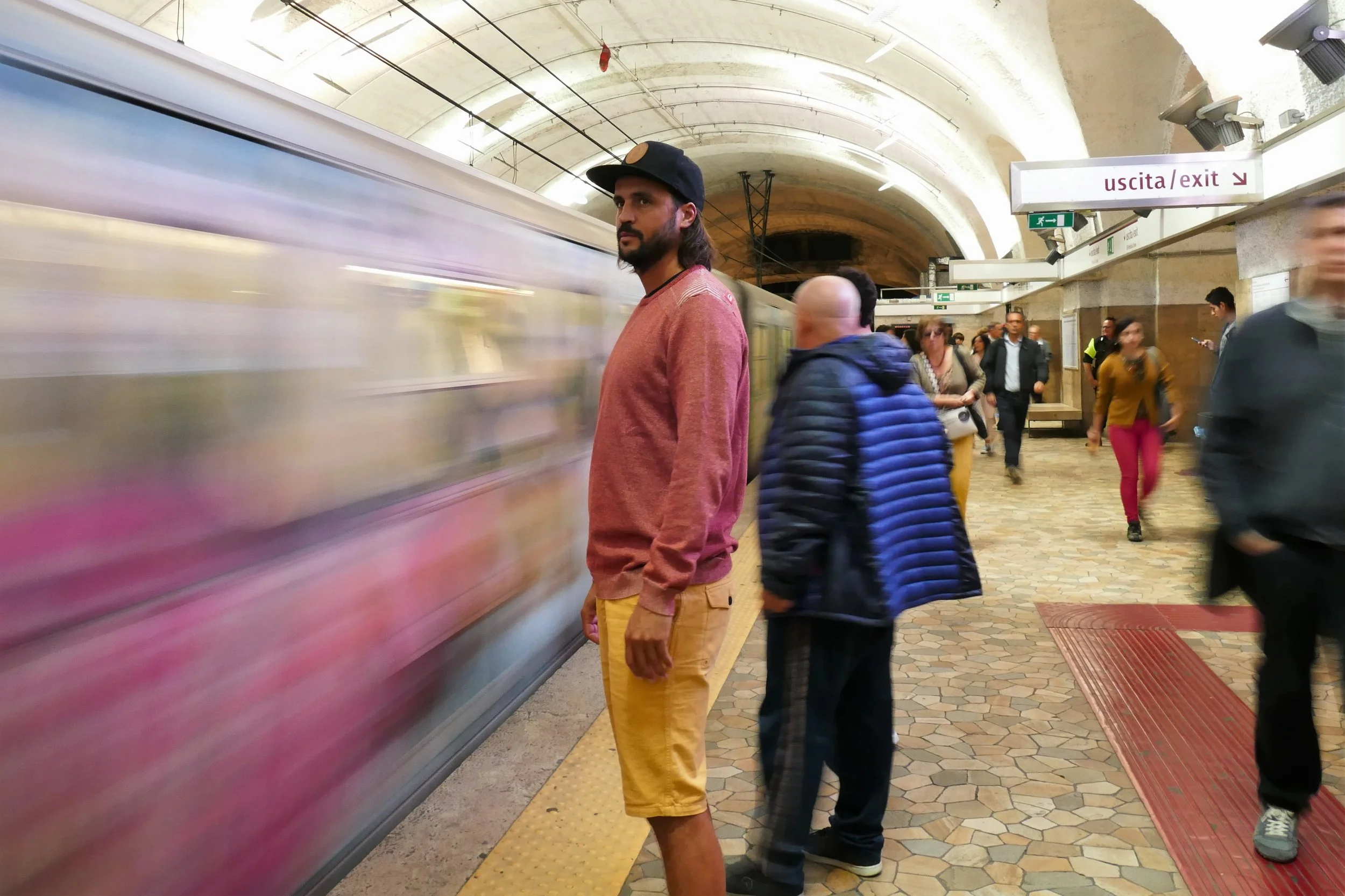 Metro - Rome, Italie