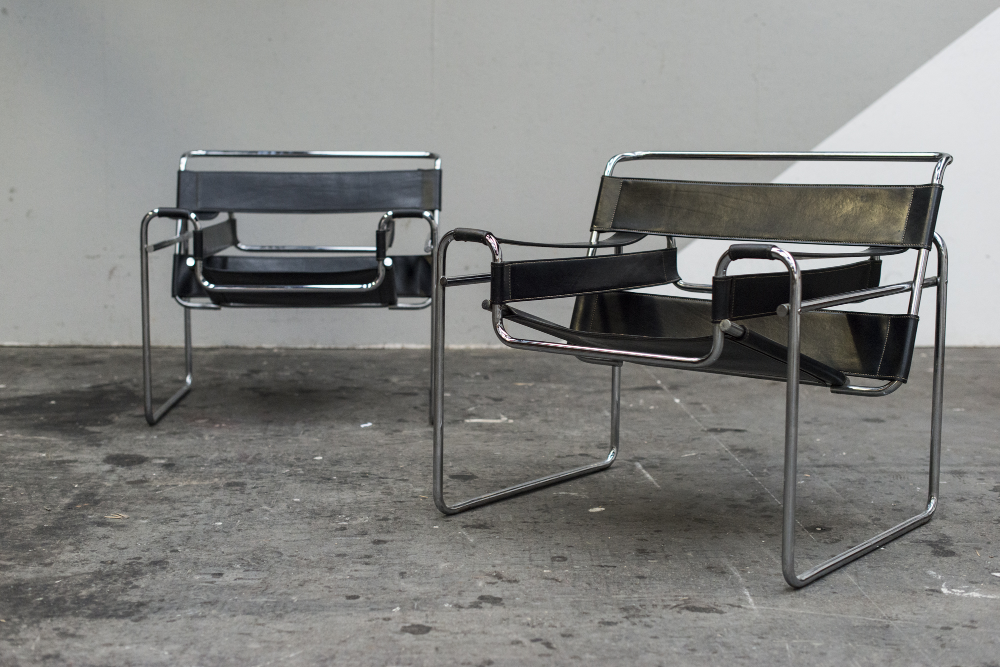 Fauteuils wassily marcel breuer