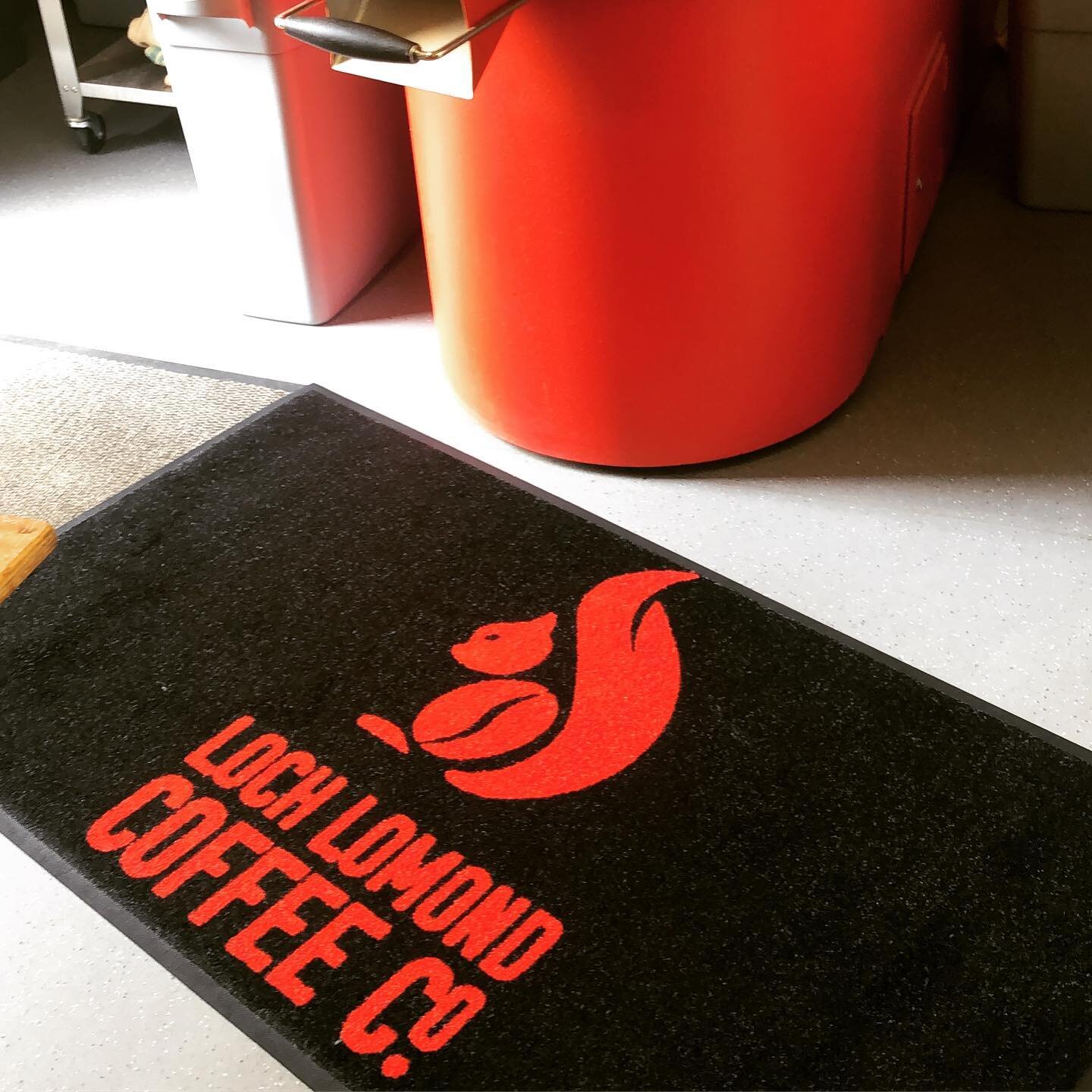 Happy new floor mat day to us! 
This will be going into our new coffee shop we are opening in Aberfoyle towards the end of this month.
Watch this space! #coffee