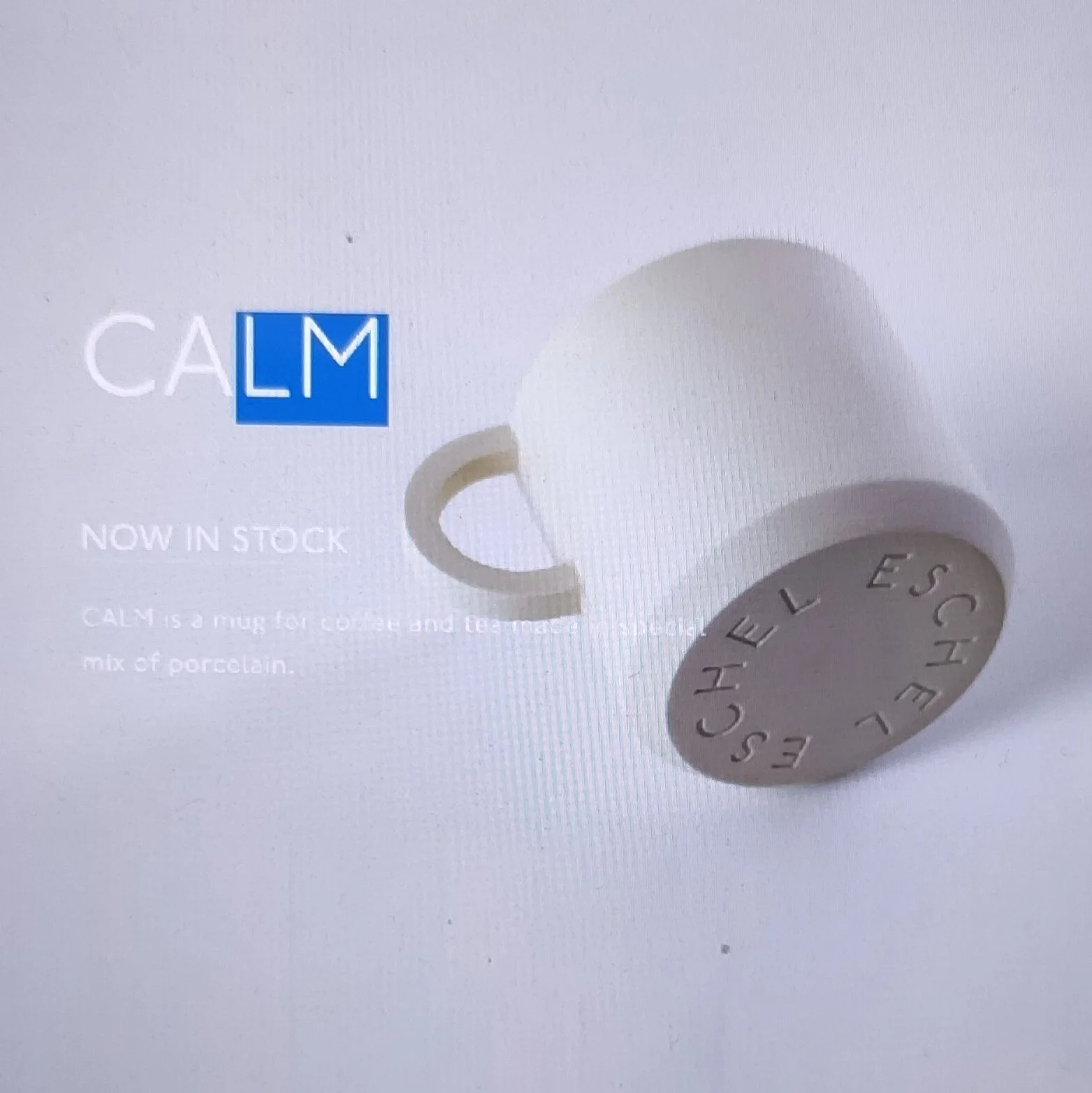 getting the CALM cup online