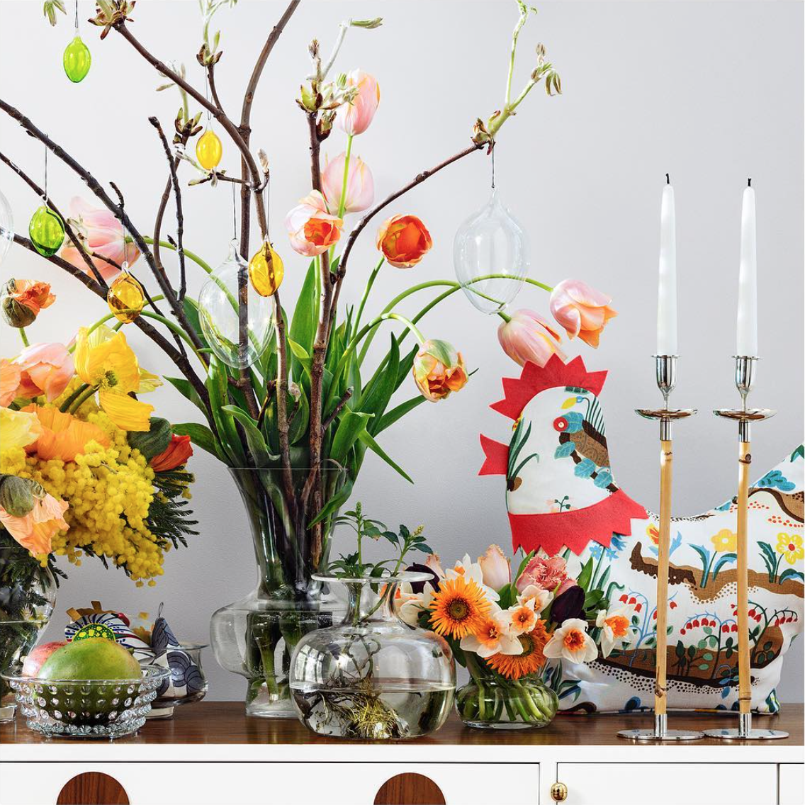 How to Create an Easter Table, A Little Bird March 2018