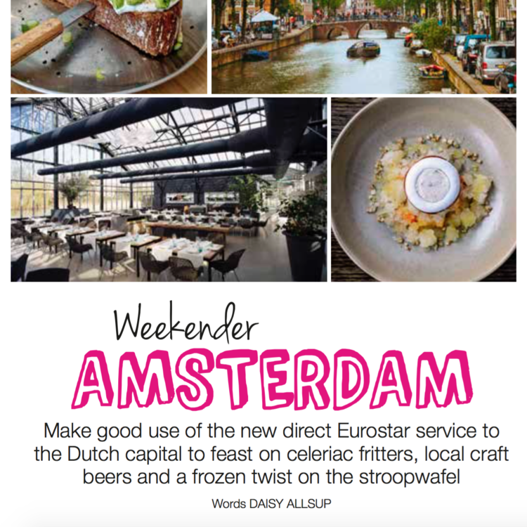 Weekender Amsterdam, Olive magazine , eco issue June 2018