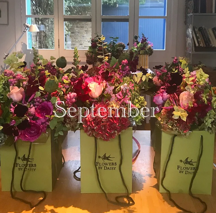 Goodbye to All That : thoughts on leaving London, Flowers By Daisy newsletter September 2017.