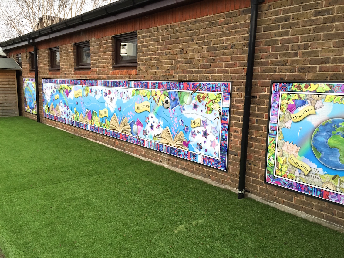 Gallery Displays For Schools Murals For Schools Art