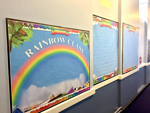 Rainbow Room Display
