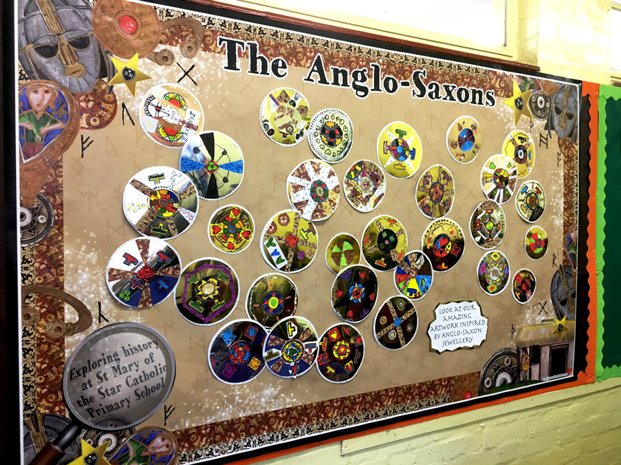 Anglo Saxon Classroom Display