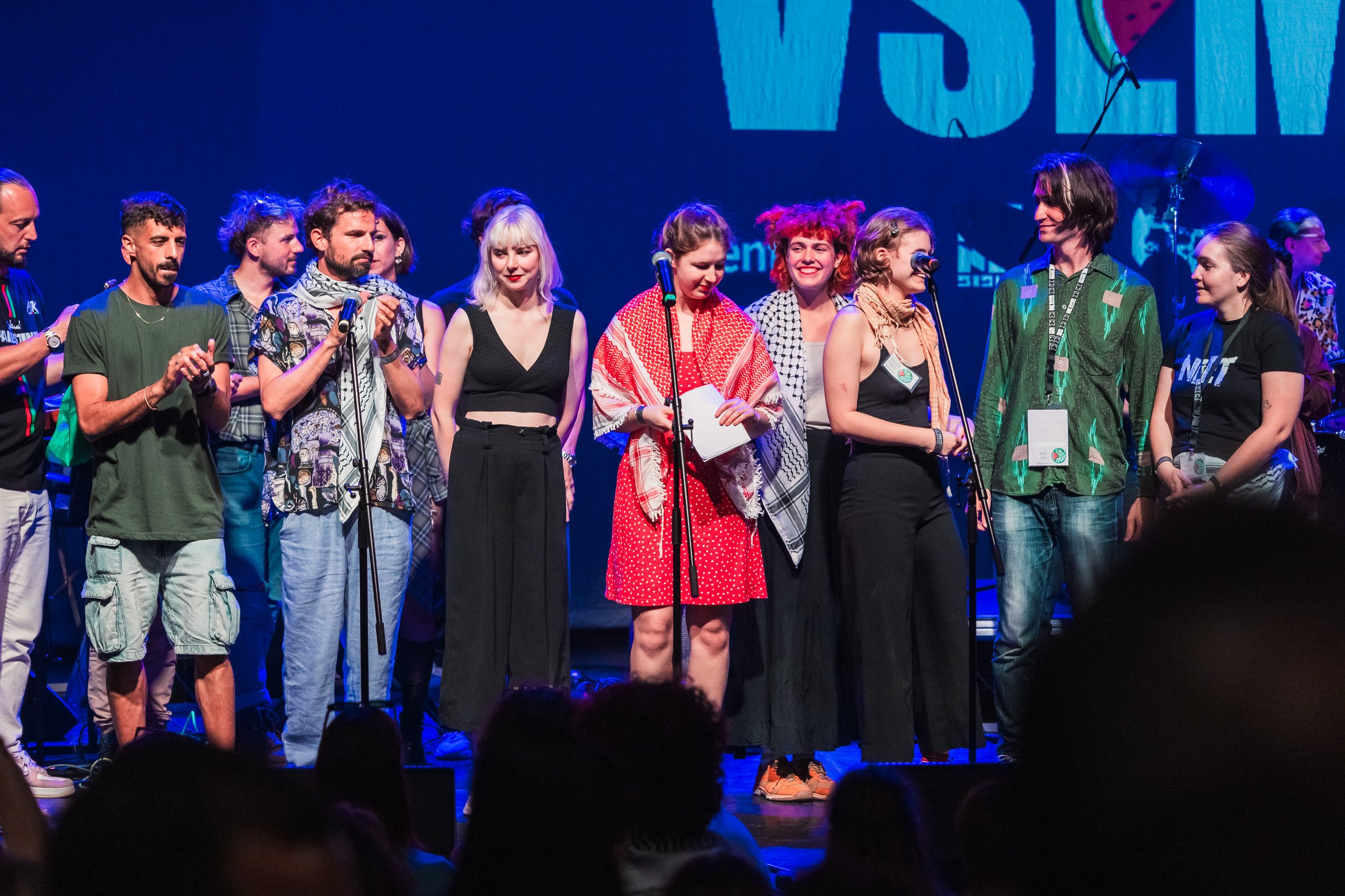 The charity concert En dva svetova (Same-two worlds) - Kino Šiška, June 2025 /  photo credit: piksiwork