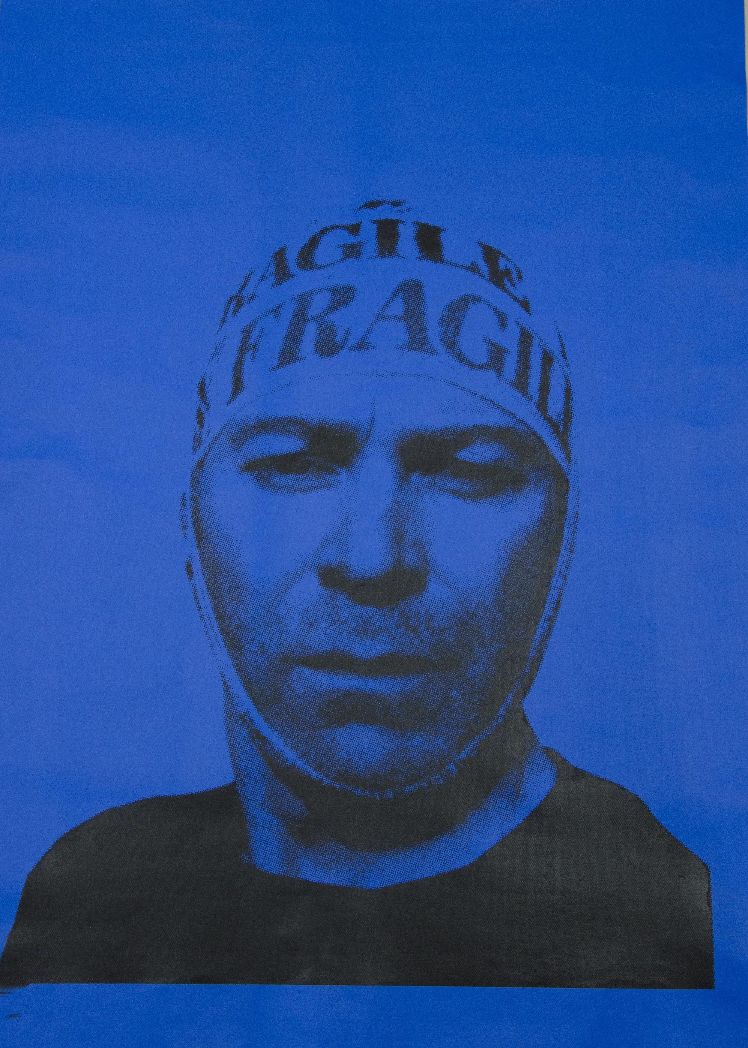  “’Fragile’ is an art work that I originally produced in 2009”, Craig explains. “With no visual signs of the challenges I was going through, I remember thinking how helpful it could have been if the hospital had bandaged my head when I was released. People might have found it easier to understand what I was going through. My recent concussion brought hard times back and inspired the Fragile, 2017 series.”  Fragile (Blue 2017) is one of 6 differently coloured hand screen printed images, on painted canvas backgrounds. Not hung in a gallery this time, but displayed out on the Ponsonby streets, where Craig was injured and recovered. The works are able to be viewed for one week from Monday 23 October 2017. 