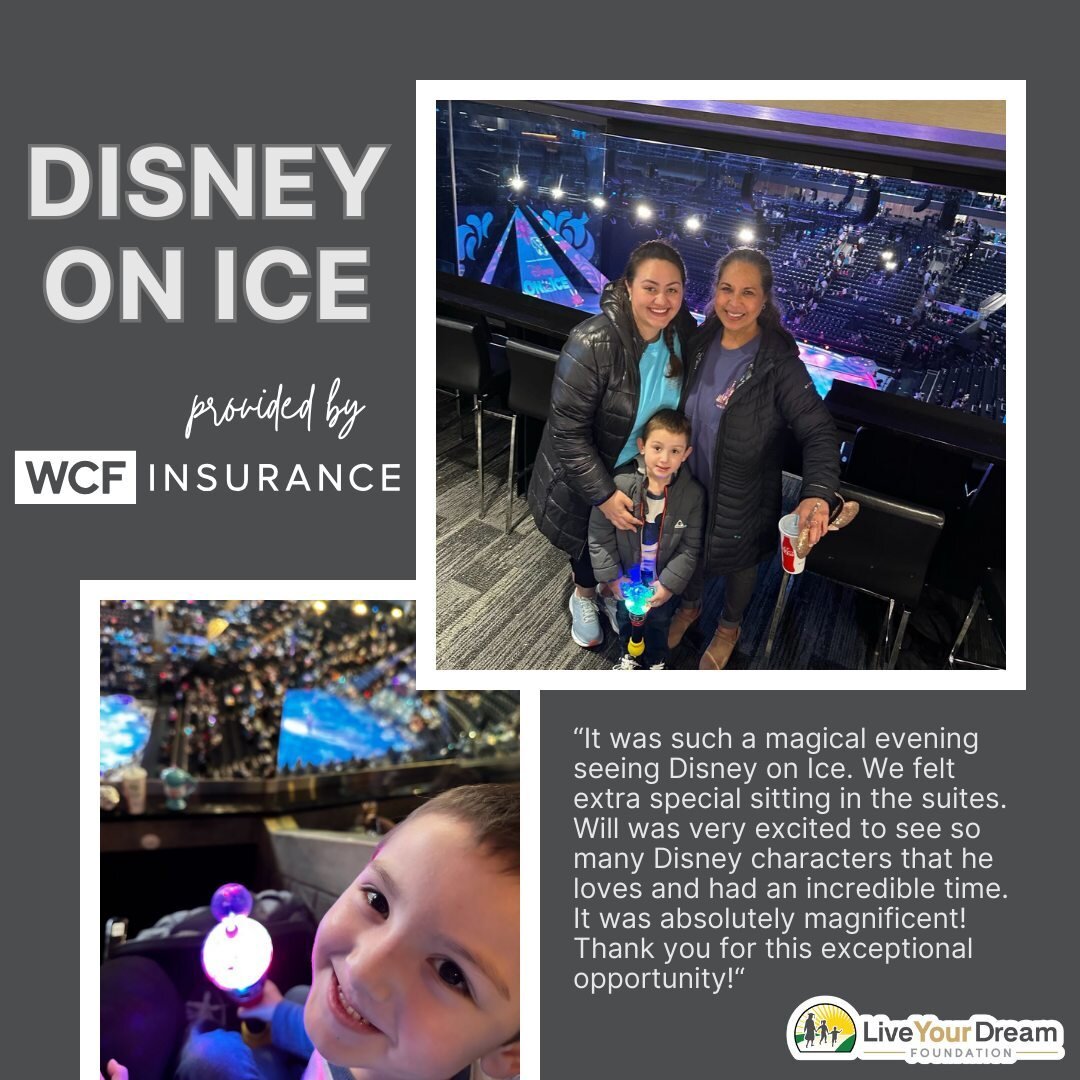 Thank you, @wcfinsurance, for inviting our single-mother families to Disney On Ice Presents Frozen &amp; Encanto in your suite! This experience was a once-in-a-lifetime opportunity for many families. ❄️ Watching the characters glide and dance their w