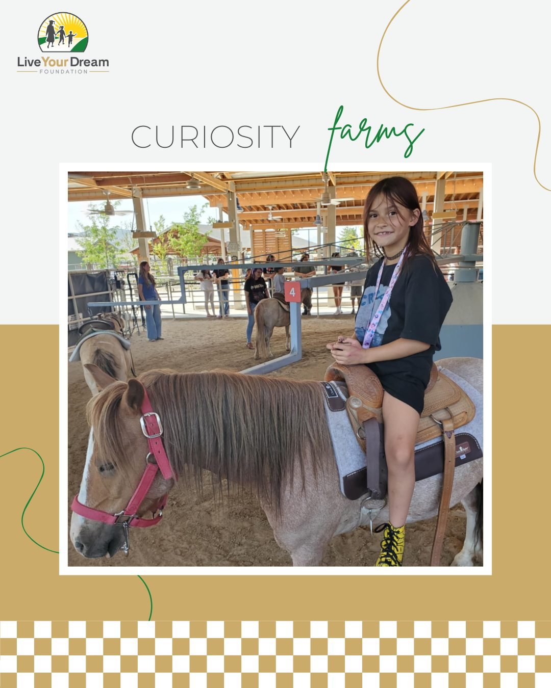 We&rsquo;re so grateful to @bestseatslc for providing tickets to Curiosity Farms for some of our single moms and their families! From pony rides to piglets and train rides, it was a day filled with joy, learning, and meaningful memories. 🐷🌾 Our mom