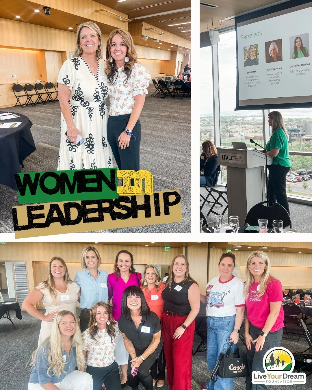 What a meaningful afternoon at the Women in Leadership Lunch at UVU. Katie was grateful for the chance to attend alongside so many thoughtful, driven women. A special thank you to Brenda Betteridge for the invitation and for modeling such authentic l