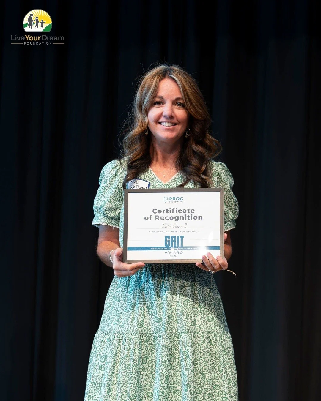 We were honored to see our founder, Katie Bunnell, recognized at the 2025 GRIT Awards with a Certificate of Recognition! The GRIT Awards celebrate Utah leaders who exemplify Giving, Respecting, Involving, and Transforming—values that inspire al