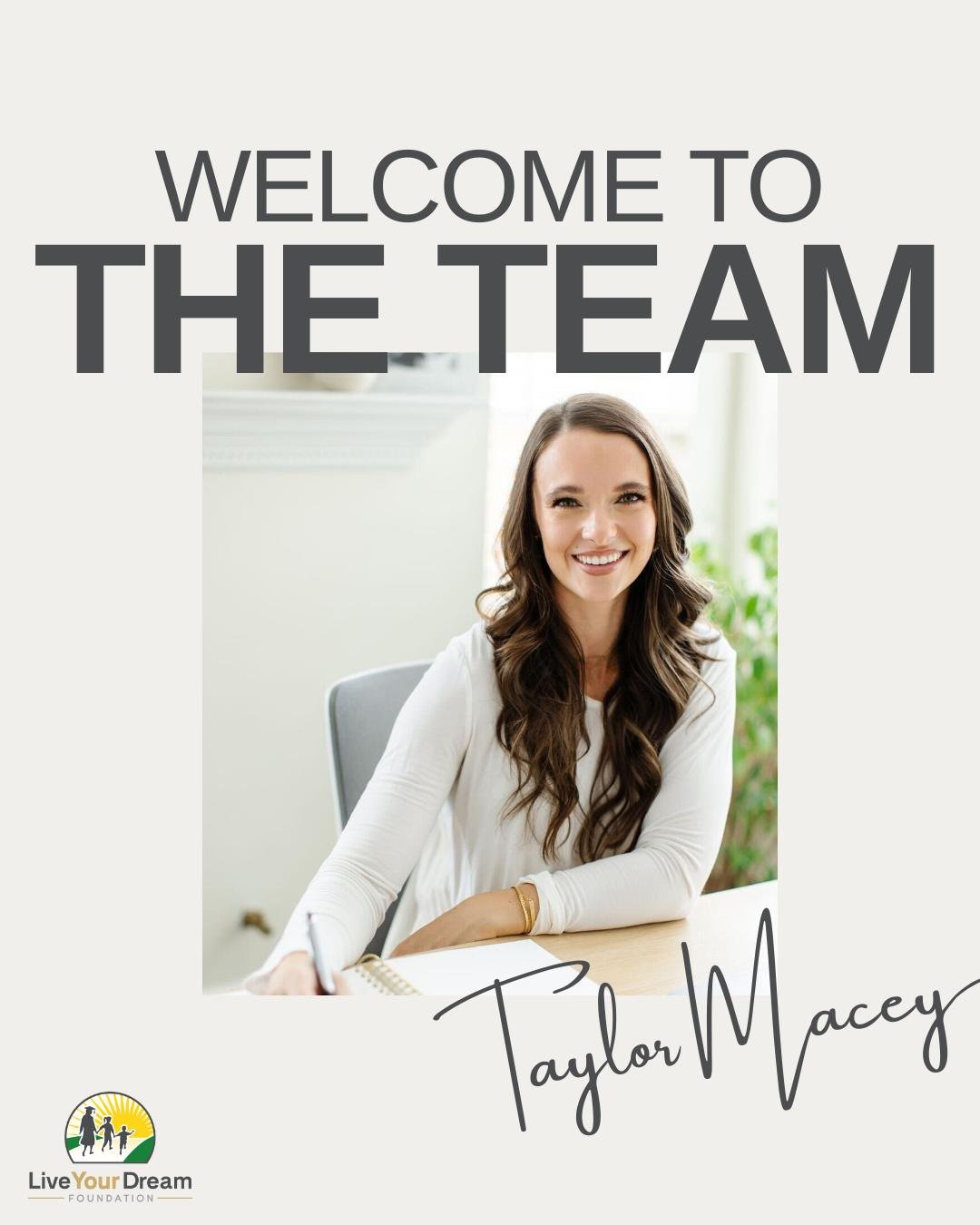 Meet Taylor Macey, our new Director of Operations, who joins Live Your Dream in the new year! With strong experience in nonprofit operations and a heart for serving women and families, Taylor brings incredible skill and compassion to our team. We cou