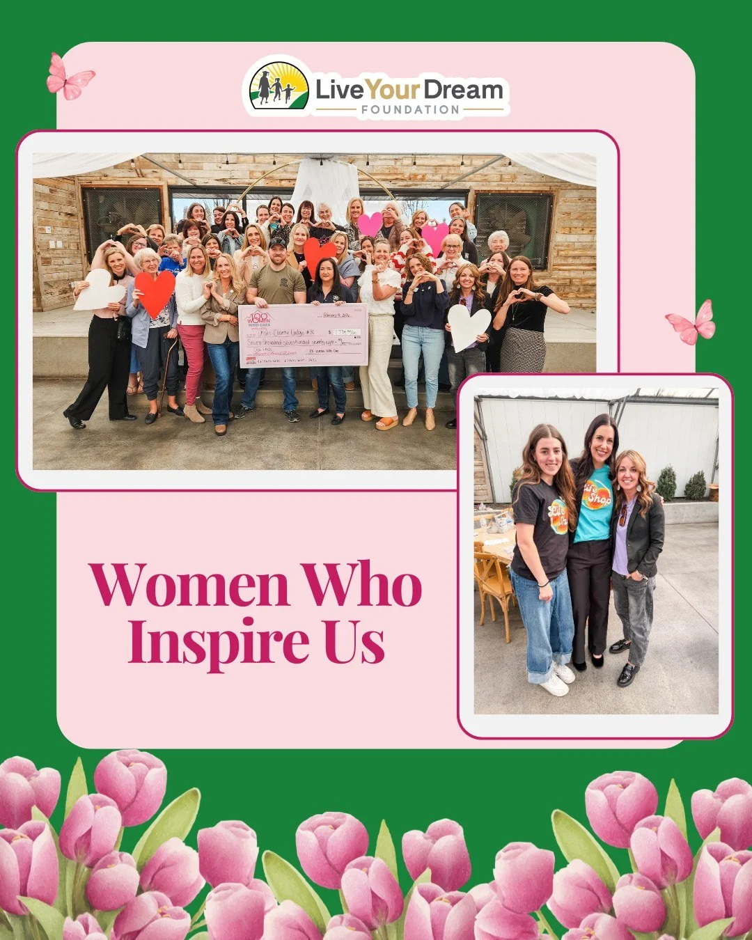 The @100womenwhocareutahvalley Winter Chapter Meeting brought our community together to support local nonprofits. Each organization had 6 minutes to share their mission and impact, and then members voted for the charity they wanted to support. With e