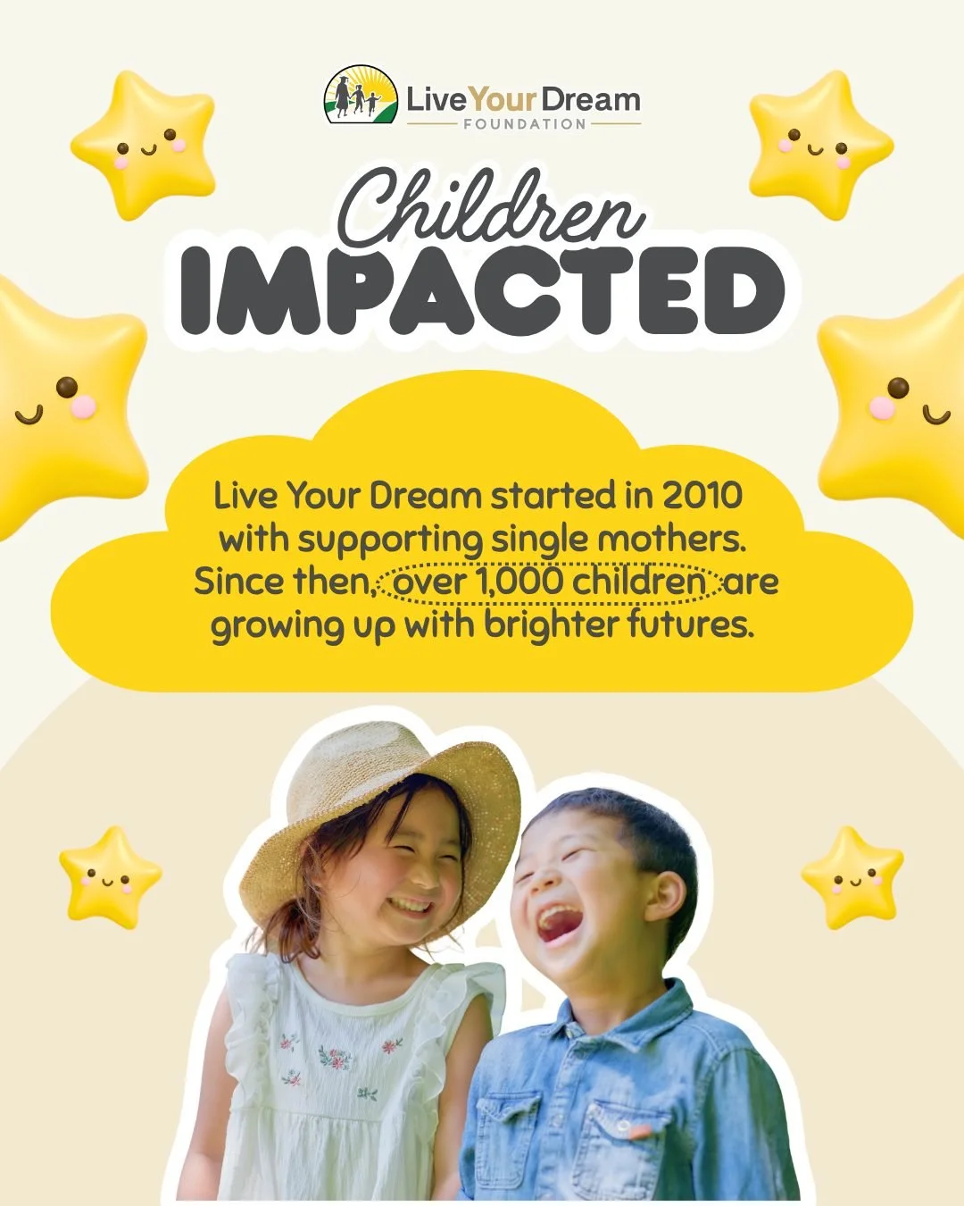 It started with a simple mission: support single mothers in their pursuit of education. Today, that mission is creating ripple effects far beyond what we imagined&mdash;over 1,000 children are growing up with greater stability, opportunity, and hope 