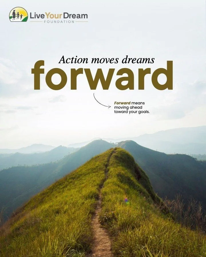 Dreams don&rsquo;t move forward on their own&mdash;people move them forward.💚 
Every donation, every volunteer hour, every share helps a mom take one step closer to stability, opportunity, and the future she dreams of for her family. 
Forward means 