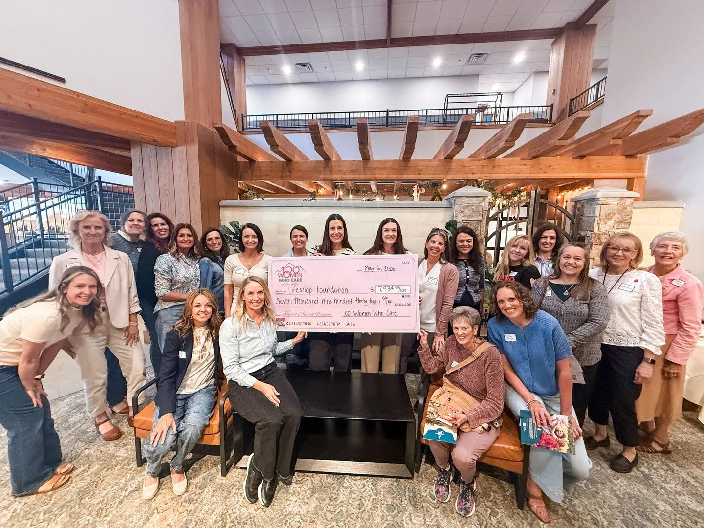 ✨️ Katie Bunnell loved attending the 100 Women Who Care Utah Valley Spring meeting.✨️ 
45 women came together to support incredible organizations making a real impact in our community, including Stella H. Oaks Foundation, The Best Seat in the House, 